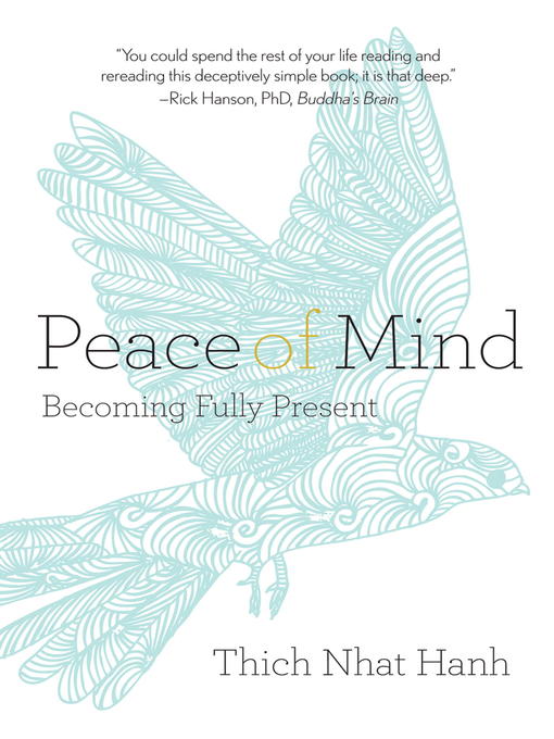 Title details for Peace of Mind by Thich Nhat Hanh - Wait list